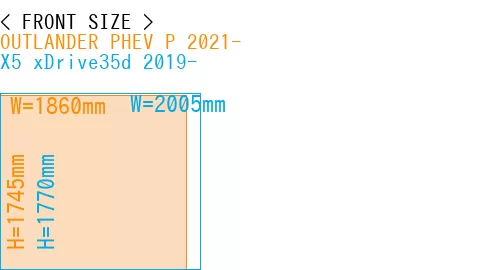 #OUTLANDER PHEV P 2021- + X5 xDrive35d 2019-